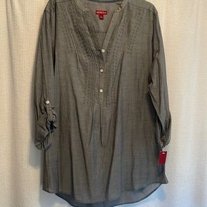NWT chambray tunic